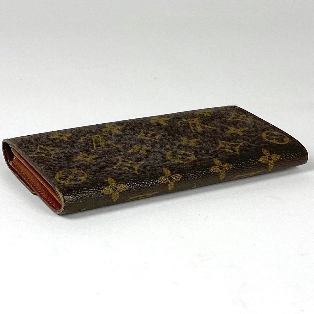 Louis Vuitton Billfold Monnaie Porte Wallet Credit Long fold Wallet Bi